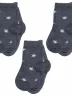 Комплект из 3 пар детских носков RuSocks (Орудьевский трикотаж) рис. 02, ТЕМНО-СЕРЫЕ (3-Д3-13790)