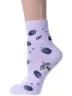 Женские носки Брестские (БЧК), 16с1102, рис. 669 БЛЕДНО-СИРЕНЕВЫЕ