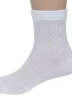 Детские носки из 100% хлопка LORENZline, Л56М, БЕЛЫЕ