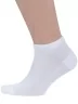 Мужские короткие носки из микромодала Grinston socks (PINGONS), 15D10, БЕЛЫЕ