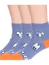 Комплект из 3 пар детских носков Conte kids рис. 297, ДЖИНСОВЫЕ (3-5С-11СП)