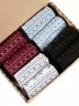 Набор из 8 пар женских полушерстяных носков (ТМ Grinston socks), PG-17D4-8, микс