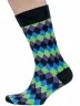 Мужские носки Grinston socks (PINGONS), 18D3, ФИОЛЕТОВЫЕ
