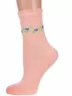 Женские бамбуковые носки с махровым следом LORENZline, Б8, ПЕРСИКОВЫЕ