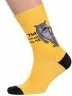 Мужские носки Брестские (БЧК), 23С2155, рис. 494, ЯРКО-ЖЕЛТЫЕ
