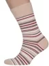 Мужские носки MSCLUB №М33, nm-359, БЕЖЕВЫЕ в полоску