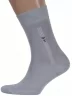 Мужские бамбуковые носки ХОХ, X-1113, СЕРЫЕ