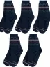 Комплект из 5 пар детских носков ХОХ, 5-D-3Rs, D-3R6 ТЕМНО-СИНИЕ