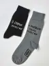 Носки unisex St. Friday Socks "Я старше многих, я младше тоже многих" (726-19)