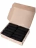 Набор мужских носков из мерсеризованного хлопка, 10 пар (ТМ Grinston socks), PG-15D3-10k, ЧЕРНЫЕ