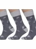 Комплект из 3 пар мужских носков MSCLUB №М37, msk3-М37, nm-402, СЕРЫЕ