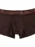 Мужские трусы-боксеры из вискозы Tuosite, TS7801-1, КОРИЧНЕВЫЕ