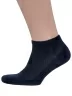 Мужские короткие носки из микромодала Grinston socks (PINGONS), 15D10, СИНИЕ