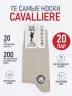 Комплект из 20 пар мужских носков CAVALLIERE (RuSocks) Темно-бежевый (С-330/1-20)