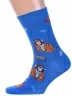 Мужские носки Брестские (БЧК), 16С2127, рис. 526, ЯРКО-СИНИЕ