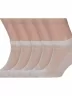 Комплект из 5 пар мужских бамбуковых носков Grinston socks (PINGONS), 5-15D33, БЕЖЕВЫЕ