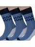 Комплект из 3 пар мужских носков MSCLUB №М46, msk3-М46, nm-522, ДЖИНСОВЫЕ