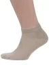 Мужские короткие носки из микромодала Grinston socks (PINGONS), 15D10, БЕЖЕВЫЕ