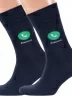 Комплект из 2 пар мужских носков MSCLUB №М45, 2-nm-519, ТЕМНО-СИНИЕ