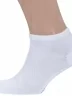 Короткие бамбуковые носки Grinston socks (PINGONS), 15D33, БЕЛЫЕ