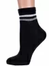 Детские спортивные носки LORENZline, П19, ЧЕРНО-СЕРЫЕ