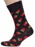 Мужские носки RuSocks (Орудьевский трикотаж), М3-13014, ТЕМНО-КОРИЧНЕВЫЕ