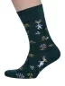 Мужские носки MSCLUB №М48, nm-549, ТЕМНО-ЗЕЛЕНЫЕ