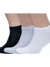 Комплект из 3 пар бамбуковых носков Grinston socks (PINGONS), 3-15D33, микс 4