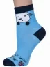 Детские носки "Носкофф" (АЛСУ), НД1, рис. 3689, ГОЛУБЫЕ