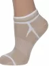 Женские короткие носки LORENZline, С24, БЕЖЕВЫЕ