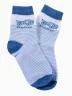 Детские носки RuSocks (Орудьевский трикотаж), Д-86, рис. 04, БЕЛО-ГОЛУБЫЕ