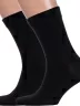 Комплект из 2 пар мужских носков GRAND LINE, 2-М-130, ЧЕРНЫЕ