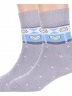 Комплект из 2 пар детских махровых носков Брестские (БЧК), 2-14С3060, рис. 823, СВЕТЛО-СЕРЫЕ