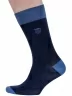 Мужские носки из мерсеризованного хлопка Sergio Di Calze (PINGONS), 15SC17, СИНИЕ/ГОЛУБЫЕ