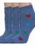 Комплект из 3 пар женских носков Альтаир, 3-С118, ДЖИНС