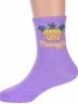 Детские спортивные носки Hobby Line, Ндх3592-07, СИРЕНЕВЫЕ