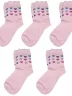 Комплект из 5 пар детских носков ХОХ, 5-D-3R2, РОЗОВЫЕ