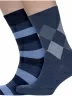 Комплект из 2 пар мужских носков Брестские (БЧК), 2-15С2125, микс 8