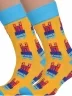 Комплект из 2 пар мужских носков MSCLUB №М38, 2-nm-417, ЖЕЛТЫЕ