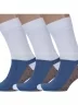 Комплект из 3 пар мужских носков MSCLUB №М46, msk3-М46, nm-520, БЕЛО-ДЖИНСОВЫЕ