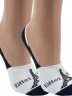 Комплект из 2 пар подследников unisex ХОХ FANTASY БЕЛО-СИНИЕ (2-SF-6)