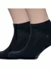 Комплект из 2 пар мужских бамбуковых носков Grinston socks (PINGONS), 2-15D33, ЧЕРНЫЕ