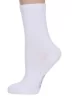 Женские бамбуковые носки Grinston socks (PINGONS), 17D2, БЕЛЫЕ