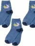Комплект из 3 пар детских носков Akos, 3-CK41800, рис. 051, ДЖИНСОВЫЕ
