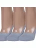 Комплект из 3 пар женских подследников ХОХ, 3-SG-1301, СЕРЫЕ
