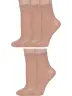 Комплект из 5 пар женских капроновых носков Conte Natural, телесные (5-14С-55СП/Tension soft 40Н)
