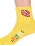 Детские спортивные носки Hobby Line, Ндх4520-05, ЖЕЛТЫЕ