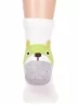 Детские носки Hobby Line, Ндх3567, КРЕМОВО-ЗЕЛЕНЫЕ