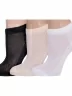 Комплект из 3 пар женских носков Grinston socks (PINGONS) из микромодала, 3-17D3, микс 3