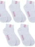 Комплект из 5 пар детских носков RuSocks (Орудьевский трикотаж) БЕЛО-РОЗОВЫЕ (5-Д-36)